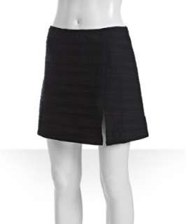Gottex classic black Mikado Essentials mini skirt coverup   