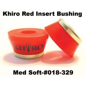  Khiro Insert Bushing Gold Red Med. Soft Top/Bottom Sports 