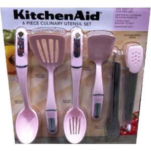  KitchenAid Cook for the Cure 6 piece Culinary Utensil 
