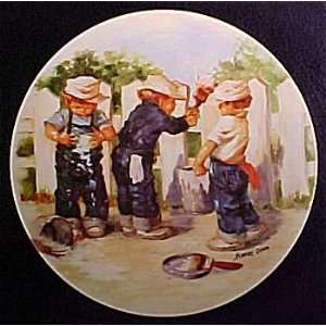  A Coat of Paint by Jeanne Downs Collector Plate 