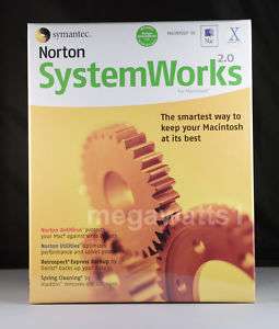 Norton SystemWorks 2.0 for Mac CD ROM New in Box  