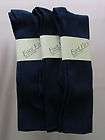 Mens Worn/Used Old Stock Vintage Patterned Nylon Dress Socks (Navy 