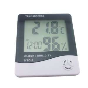  LCD Digital Alarm Clock Thermometer Temperature Time 