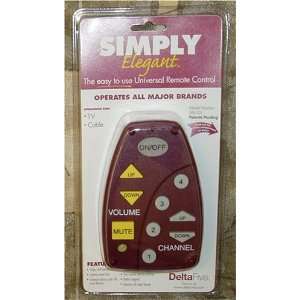  Simply Elegant Easy To Use Large Button Universal Remote 
