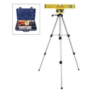  4 Pc Laser Level with Tripod & Rotary Base