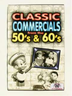 Classic TV Commercials of the 50s & 60s 5 VHS New  