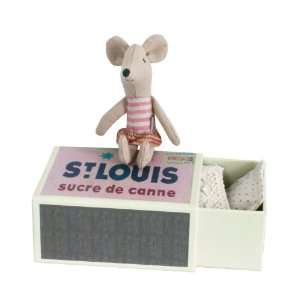  Danish Design Little Sister Mouse in Box by Maileg Toys & Games