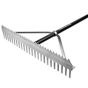 36” Dual Purpose Baseball Field Landscaping Rake  