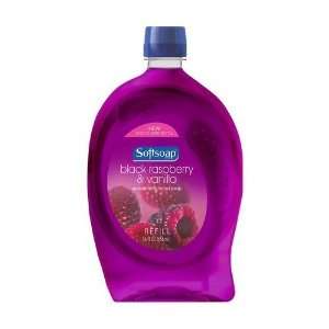 Softsoap Liquid Hand Soap Refill, Black Raspberry & Vanilla, 56 Fl Oz