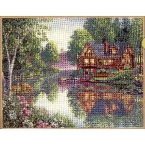  Cabin Fever kit (cross stitch) Arts, Crafts & Sewing