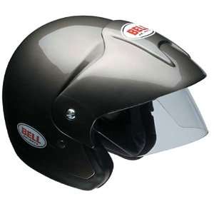 Bell Solid Mag 8 Harley Cruiser Motorcycle Helmet   Titanium / Large
