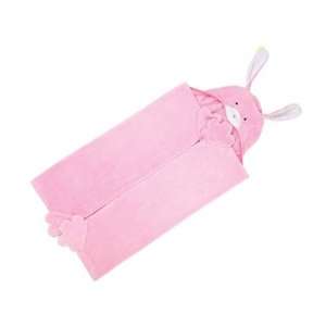   Friends Pink Bunny Rabbit Hooded Grooming Dog Pet Towel Robe 30 x 24