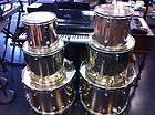  Double Kick Drum Set 12 13 16 18 Two 24 Acousticon drums Gold