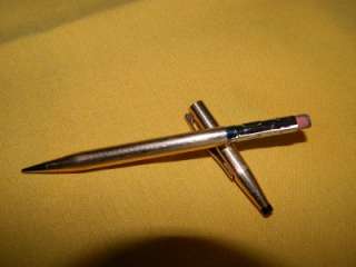 Vintage Cross Mechanical Pencil , Marked 1/20 14KT GOLD FILLED  