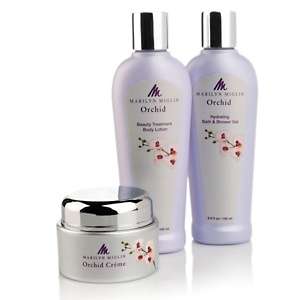 Marilyn Miglin Orchid Face and Body Care set (3 piece set) F/S  