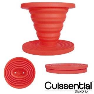   SlickDrip   Collapsible Silicone Coffee Dripper, Filter Cone