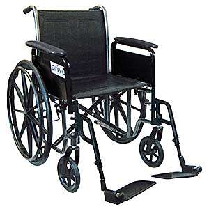 Silver Sport 2 Wheelchair 16 Fixed Arms Swingaway Footrests  