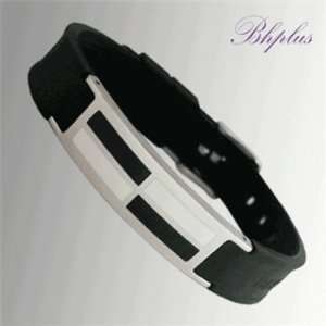   Black   Magnetic Therapy Bracelet (Mens) (NS001) 