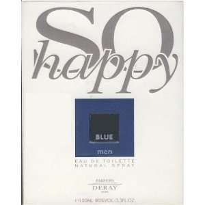  So Happy Blue Cologne (for Men) Eau De Toilette 100ml 3 