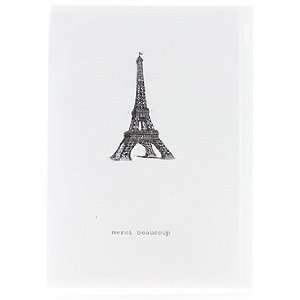 Merci Beaucoup Eiffel Tower Greeting Card 1 ea by Tokyomilk