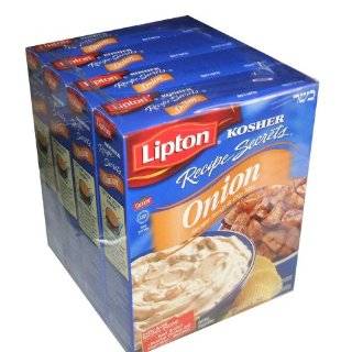 Lipton Kosher Recipe Secrets Onion Soup and Dip Mix Four 2 Pouch Boxes