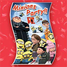 NEW* DESPICABLE ME 4 plastic banners Minions Party  