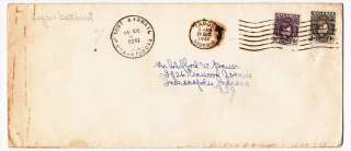 Nigeria Lagos to Bathurst Gambia 1941 First Flight Cover  