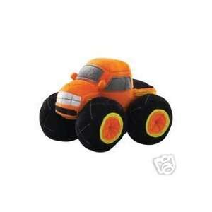  Zanies Monster Mobiles 6.5 Orange Plush Dog Toy Kitchen 