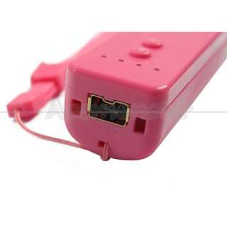   Controller Set for Nintendo Wii Game + Case Skin Pink 