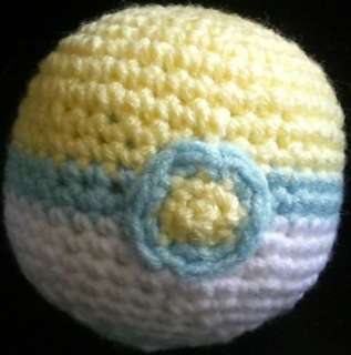  Pokemon Crochet POKEBALL Plushie by Cookiin Plush Doll Plushy Toy 