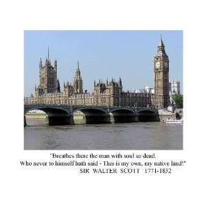   my Native Land. Quote 8 1/2 X 11 Novelty Color Photograph Everything
