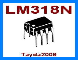 LM318 LM318N Precision Hi Speed Op Amp IC DIP 8  