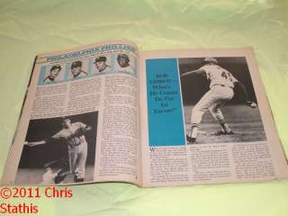   Baseball Spring Summer 1971 Johnny Bench Cover Coverage All Teams