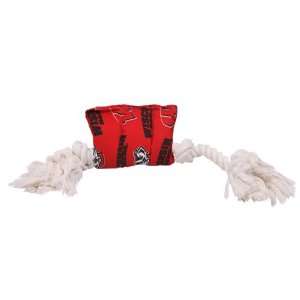  NCAA Wisconsin Badgers Tug Rope Pet Toy