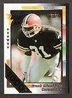 1989 FRANK MINNIFIELD BROWNS NFL FRANCHISE GAME CARD