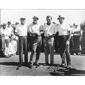   Famous Golf Foursome   Hogan, Nelson, Palmer, Snead