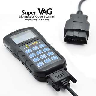 Super VAG Diagnostics Code Scanner, Programming K + CAN  