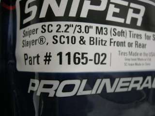 Proline Sniper SC 2.2/3.0 M3 Tire Slash SC10 PRO116502  