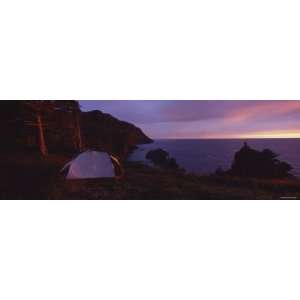 Tent on an Island, Gulf of St. Lawrence, Newfoundland and Labrador 