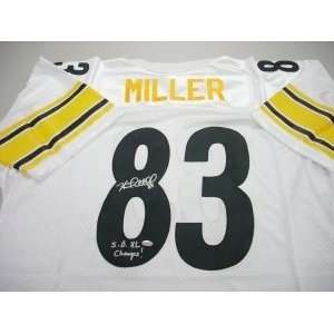 Heath Miller Pittsburgh Steelers NFL Autographed/Hand Signed Authentic 