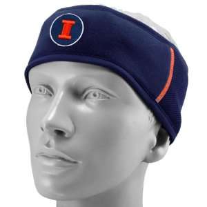 com Nike Illinois Fighting Illini Unisex Navy Blue Sideline Headband 