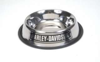 Harley Davidson Stainless Steel Pet Dog Bowl 32oz  