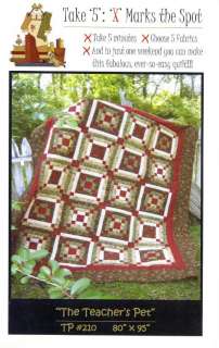 Marks the Spot Quilt Pattern by Take 5 Quilts