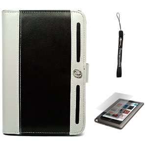  Leather Portfolio Protection Cover Case for Barnes and Noble NOOK 