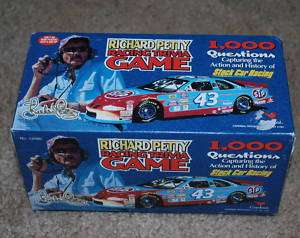 Richard Petty Racing Trivia Game Stock Car Racing 8YRS+  