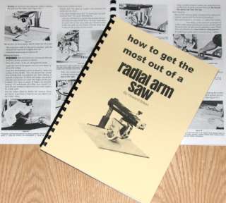 How to Get the Most Out of A Radial Arm Saw Manual by Dewalt 0819 