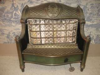 General Gas Co NYC Ornate Humphrey Radiant Fire Gas Heater  