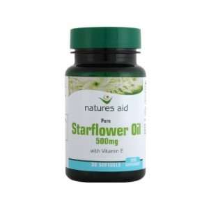    Natures Aid Starflower Oil 500mg (with Vitamin E); Beauty