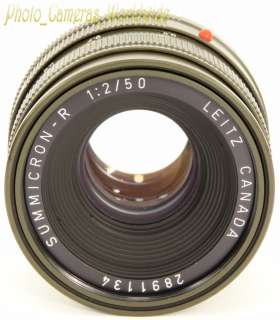 Summicron R 50mm F2   LIMITED Leica SAFARI Edition Lens by LEITZ 