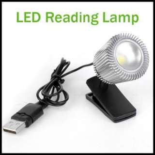 New USB Portable Clip Lamp LED Table Desk Reading Lamp  